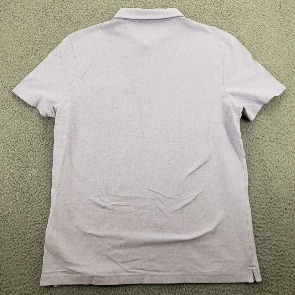 Banana Republic Shirt Mens Large Purple Short Sleeve Casual Preppy‎ Classiccore